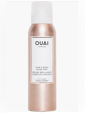 OUAI Hair & Body Shine Mist - Metallic Rose